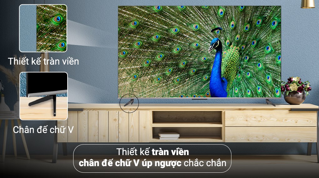 Google Tivi TCL 4K 43 inch 43P737 model 2022 giá rẻ