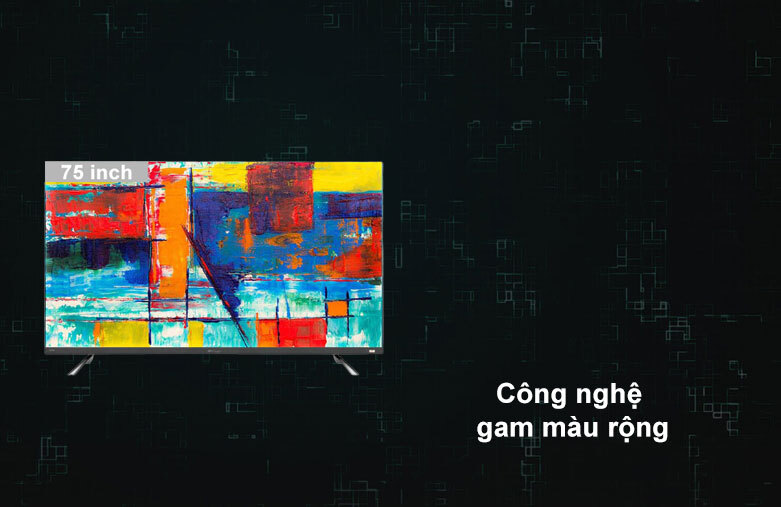 Android tivi 4K Casper 75US8000 75 inch giá rẻ