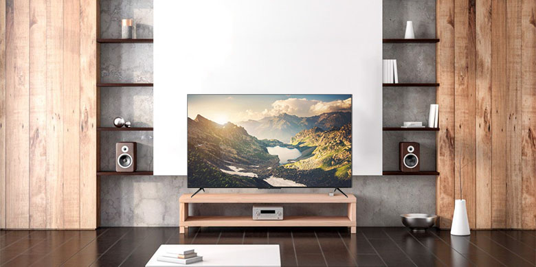 Android Tivi QLED TCL 4K 55 inch 55C726 thiết kế thu hút