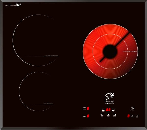 Bếp điện từ Smaragd 3 vùng nấu Hanover giá rẻ