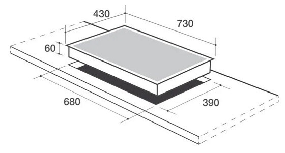 Bếp từ Smaragd 2 vùng nấu ISB-299 Elite giá rẻ