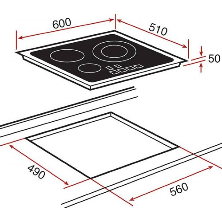 Bếp từ Teka IRS 631