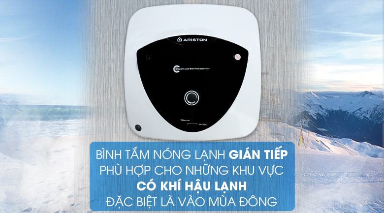 Bình nóng lạnh Ariston 15 lít AN 15 LUX 2.5 FE giá rẻ chính hãng