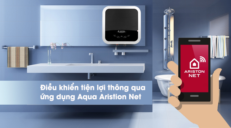 Bình nóng lạnh gián tiếp Ariston 15 lít AN2 15 TOP WIFI giá rẻ tại Hà Nội