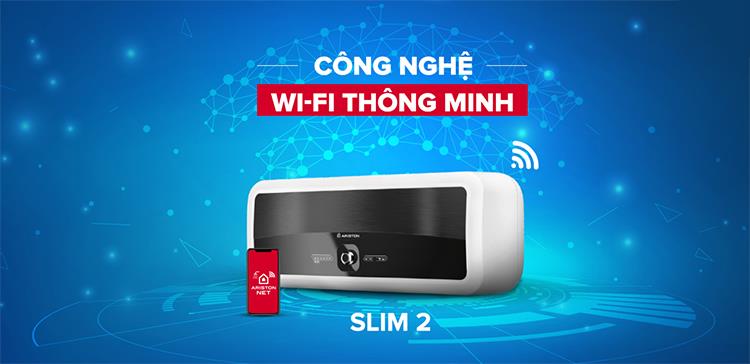 Bình nóng lạnh gián tiếp Ariston 30L SL2 30LUX Wifi chính hãng giá rẻ