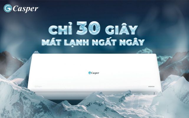 Điều hòa Casper 24000 BTU 1 chiều inverter GC-24IS32