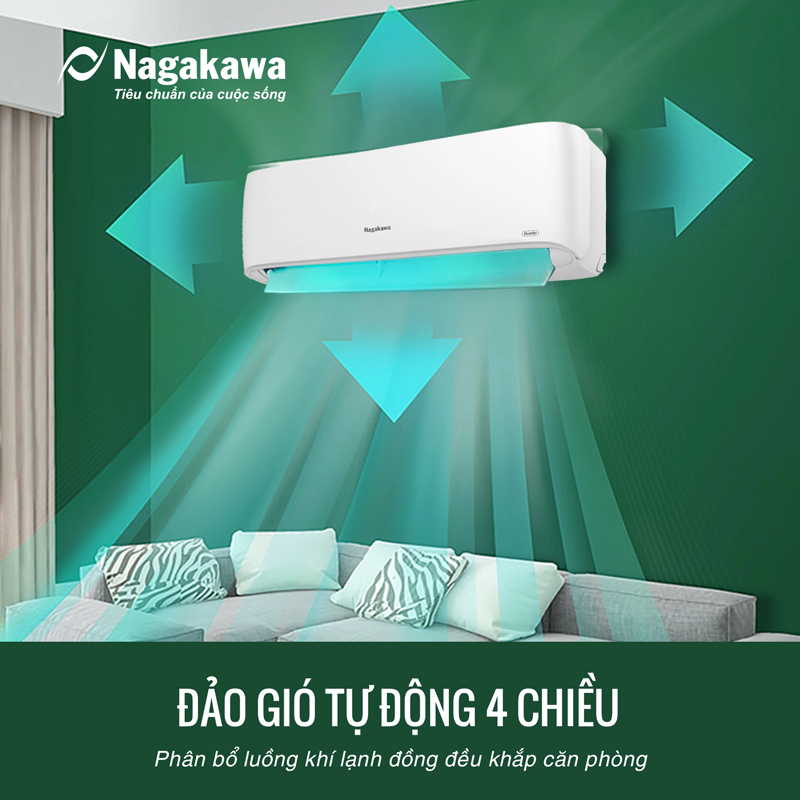 Điều hòa Nagakawa inverter 1 chiều NIS-C09R2H11 giá tốt
