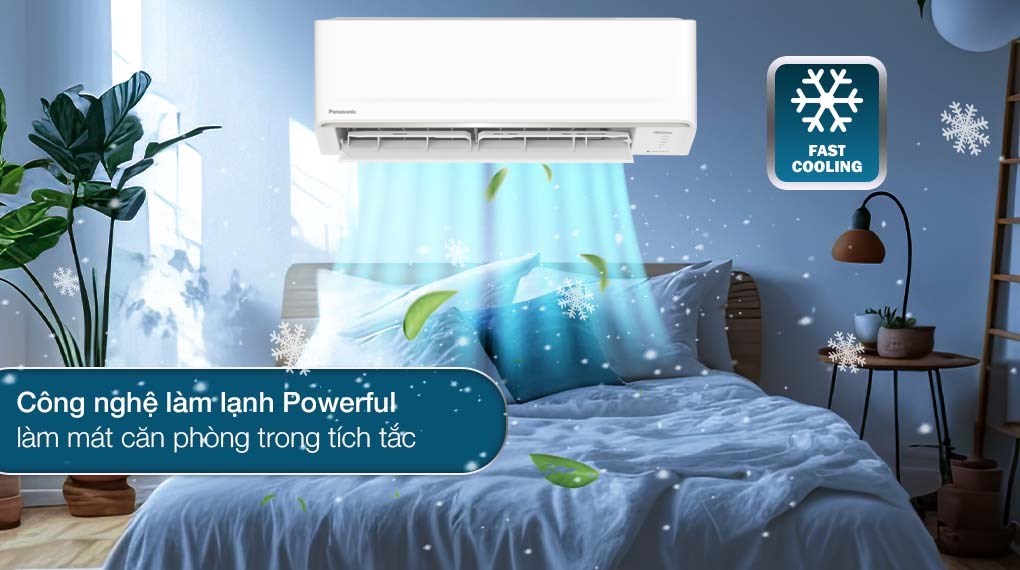 [2024] Điều hòa 1 chiều Panasonic inverter 24000 btu CU/CS-PU24AKH-8