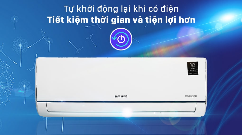 Điều hòa Samsung 1 chiều Inverter 1.5 HP AR12TYHQASINSV