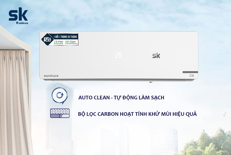 Điều hòa 24000BTU 2 chiều Sumikura APS/APO-H240/Citi 