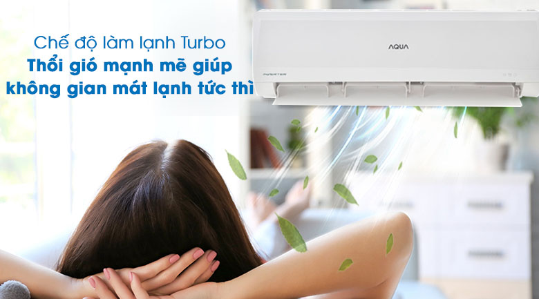 ​​​​​​​Điều hòa Aqua 1 chiều Inverter 12000 BTU AQA-KCRV13WNMA