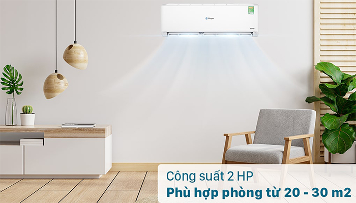 Điều hòa Casper 18000 BTU 2 chiều inverter GH-18IS33 giá rẻ