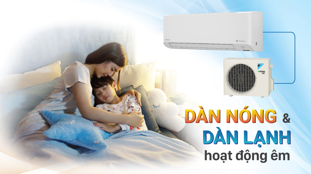 Điều hòa Daikin 1 chiều inverter 9000 btu FTKB25XVMV 2023 giá tốt