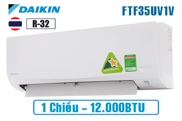 Điều hòa Daikin 12000 btu 1 chiều FTF35UV1V giá tốt