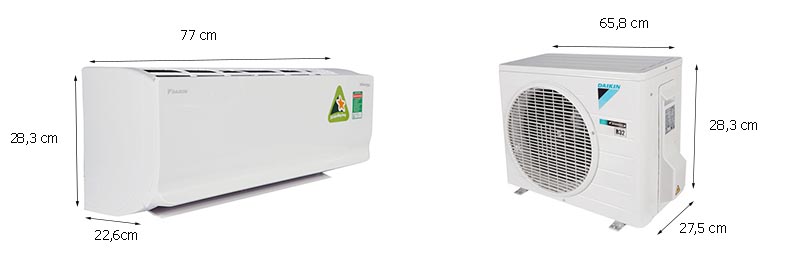 Điều hòa Daikin 2 chiều Inverter 8500 BTU FTHF25RAVMV