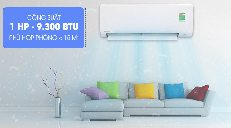 Điều hòa Daikin 9000BTU 1 chiều FTF25UV1V