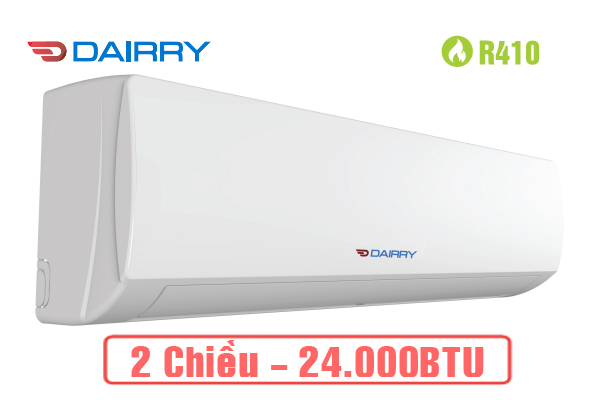 Điều hòa Dairry 24000BTU 2 chiều DR24-KH