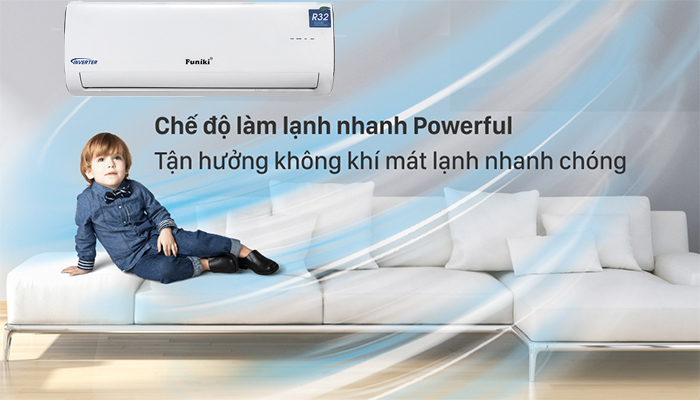 Điều hòa Funiki inverter 12000 BTU 1 chiều HIC12TMU