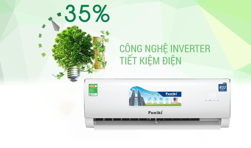 Điều hòa Funiki 24000 btu 1 chiều inverter HIC24TMU chính hãng