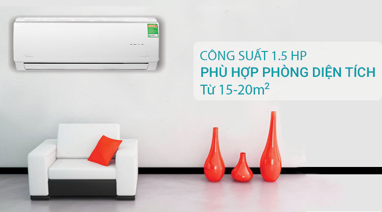 Điều hòa Midea 1 chiều 12000BTU MSAFG-13CRN8