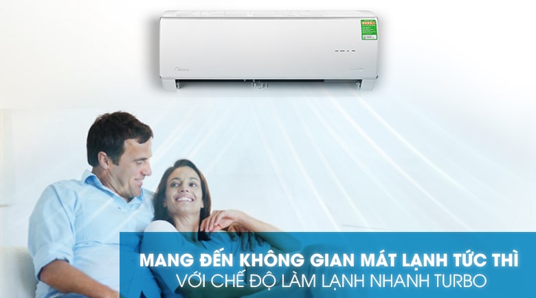 Điều hòa Midea 1 chiều 12000BTU MSAFG-13CRN8