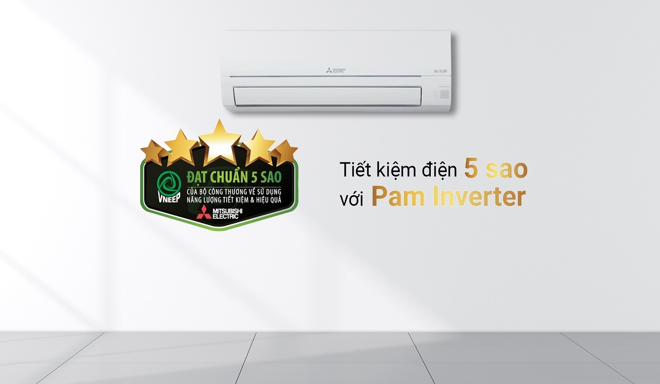 Điều hòa Mitsubishi Electric Inverter 9000BTU MSY-JP25VF tiết kiệm điện