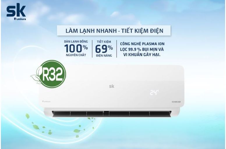 Điều Hòa Sumikura 1 Chiều 12000 BTU APS/APO-120/Citi