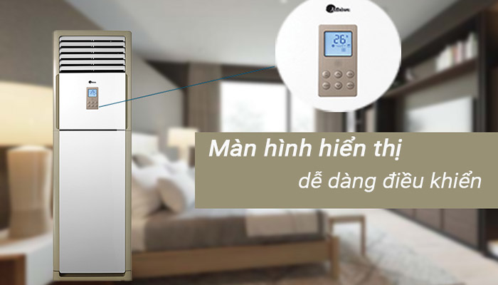 Điều hòa tủ đứng Midea 50000 btu 1 chiều MFJJ-50CRN1 