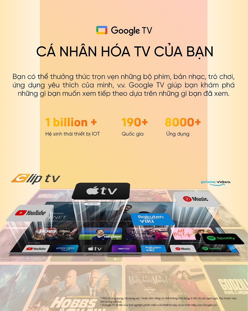 Google Qled CooCaa TV 55 inch 55Y72 Pro model 2022