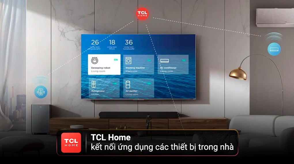 Google Tivi MiniLed Qled TCL 4K 75 inch 75C845 2023