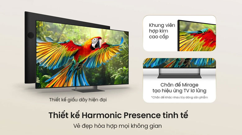 Google Tivi True RGB Sony AI K-55XR70M2 4K 55 inch - Thiết kế