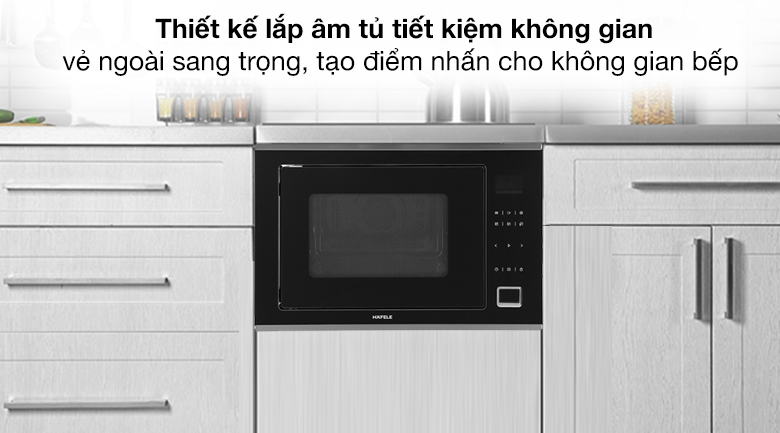 Lò vi sóng có nướng lắp âm Hafele 32 lít HM-B38C (538.01.111)