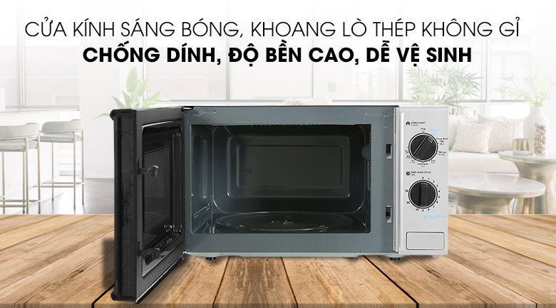 Lò vi sóng Sharp có nướng 20 lít R-G225VN-BK giá rẻ