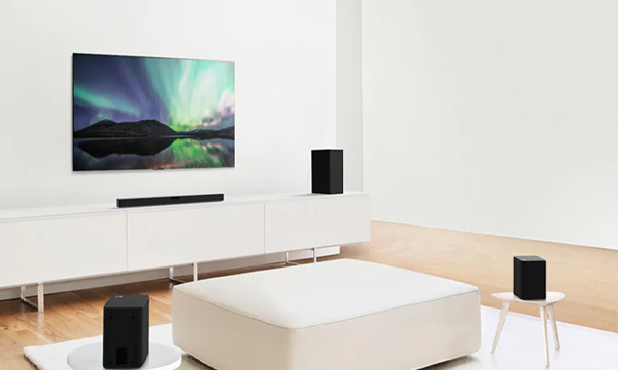 Loa soundbar LG 4.1 SN5R.DVNMLLK chính hãng giá tốt tại Hà Nội