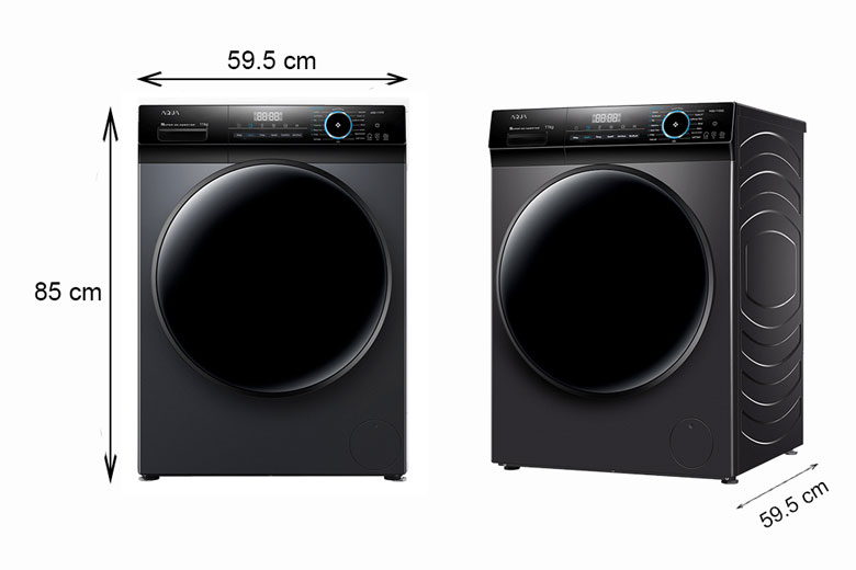 Máy giặt lồng ngang Aqua inverter 10 kg AQD-D1003G.BK giá tốt