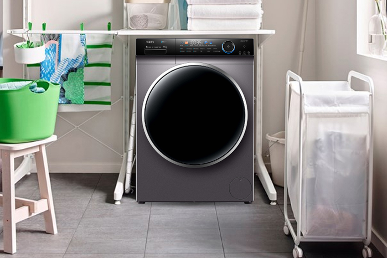 Máy giặt lồng ngang Aqua Inverter 11 kg AQD-DD1101G.PS giá tốt