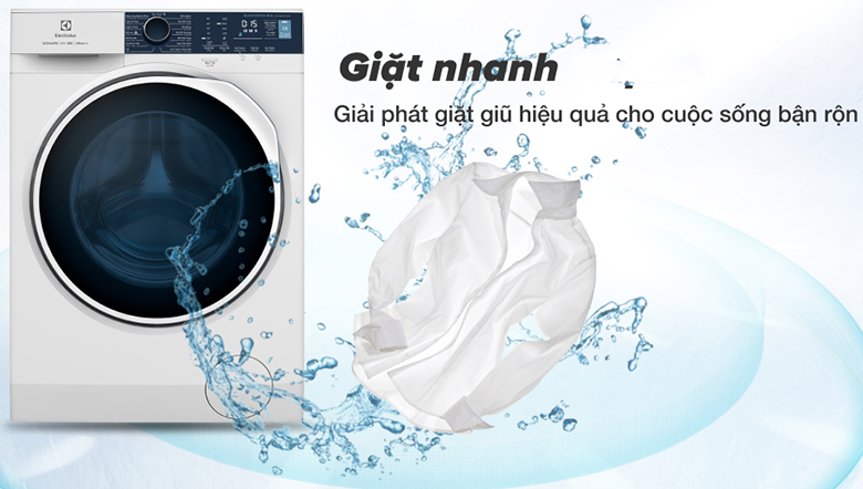 Máy giặt Electrolux Inverter 8 kg EWF8024P5WB lồng ngang