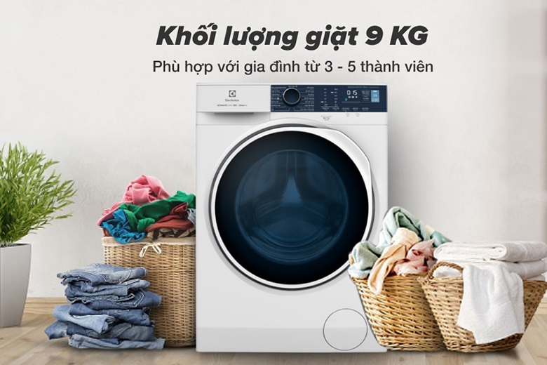 Máy giặt Electrolux Inverter 9 kg EWF9024P5WB lồng ngang