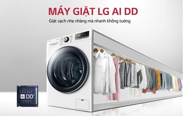 Máy giặt lồng ngang LG inverter 13 kg FV1413S4W giá tốt