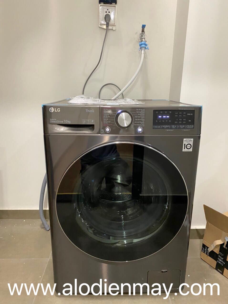 Máy giặt lồng ngang LG inverter 10 kg FV1410S3B giá tốt chính hãng