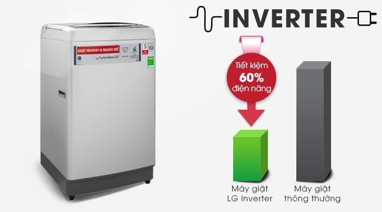 Máy giặt LG Inverter lồng đứng 12kg TH2112SSAV TurboWash3D