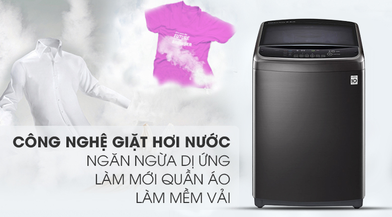 Máy giặt LG Inverter 22 kg TH2722SSAK lồng đứng