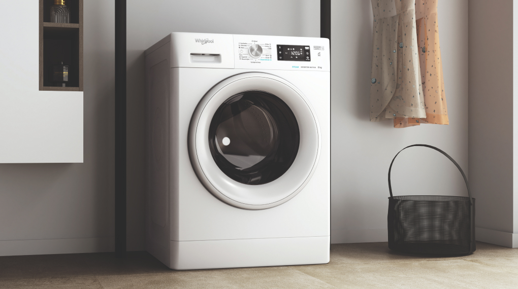 Máy giặt Whirlpool lồng ngang 8 kg inverter FFB8458WV EU 2022 giá rẻ