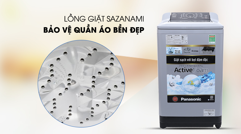 Máy giặt Panasonic 9 kg NA-F90A4BRV