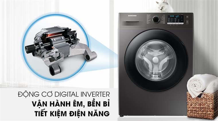 Máy giặt lồng ngang Samsung inverter 9.5 kg WW95TA046AX/SV giá rẻ