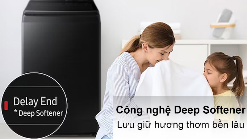 Máy giặt lồng đứng Samsung inverter 12 kg WA12CG5745BVSV giá tốt