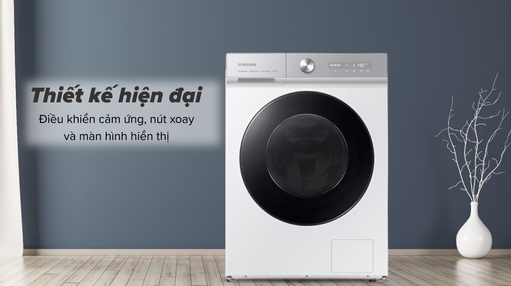 Máy giặt Samsung Bespoke AI inverter 14 kg WW14BB944DGHSV 2023