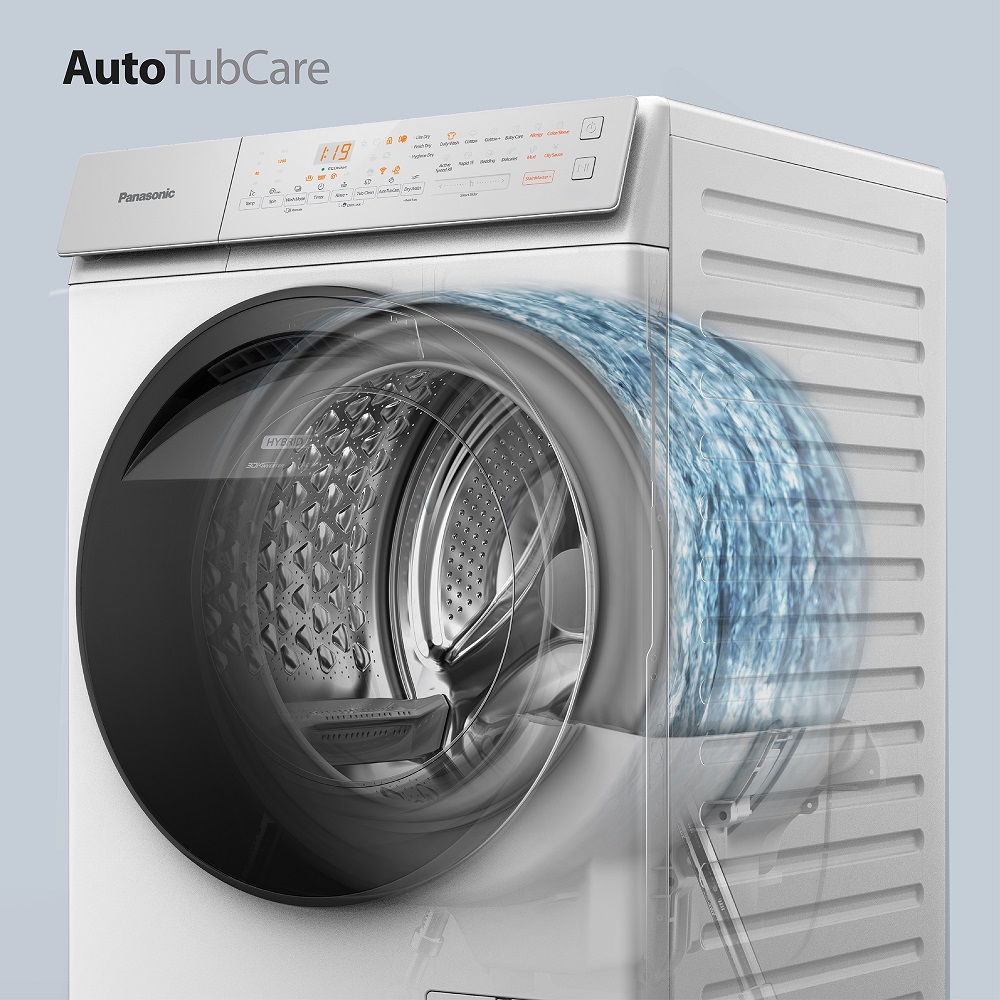 Máy giặt cửa trước Panasonic inverter 10kg có sấy NA-V10FC1WVT 2022