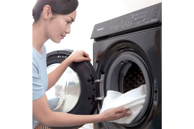 Máy giặt sấy lồng ngang Panasonic inverter 9 kg NA-S96FR1BVT model 2022