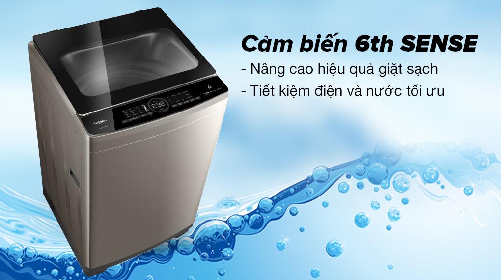 Máy giặt Whirlpool lồng đứng inverter 11.5 kg VWIID11502FG 2022 giá rẻ